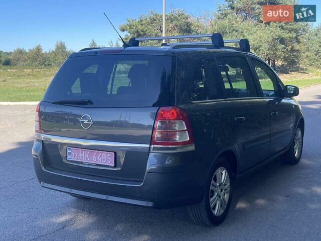 Сірий Опель Зафіра, об'ємом двигуна 1.8 л та пробігом 202 тис. км за 7400 $, фото 6 на Automoto.ua