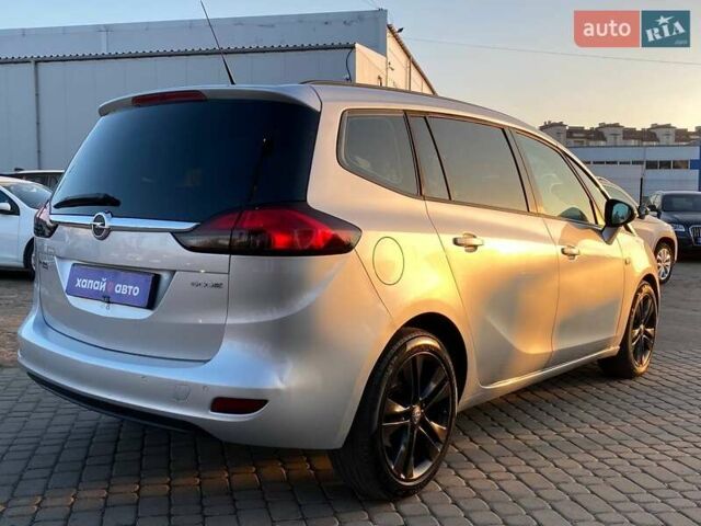 Серый Опель Зафира, объемом двигателя 2 л и пробегом 306 тыс. км за 9700 $, фото 11 на Automoto.ua