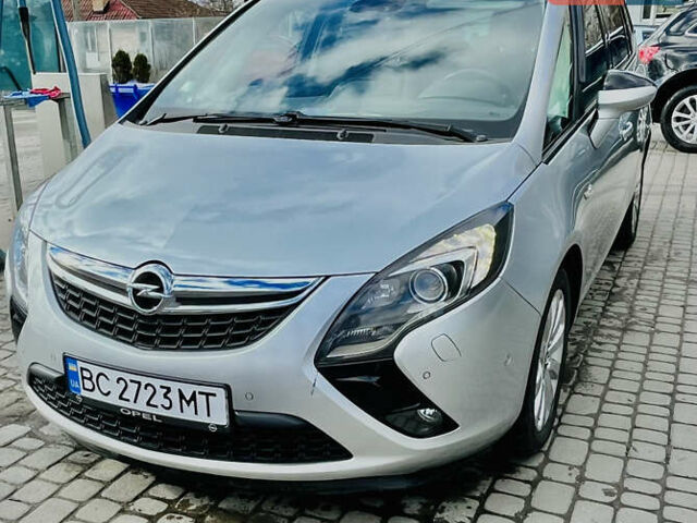 Серый Опель Зафира, объемом двигателя 1.6 л и пробегом 210 тыс. км за 10500 $, фото 1 на Automoto.ua