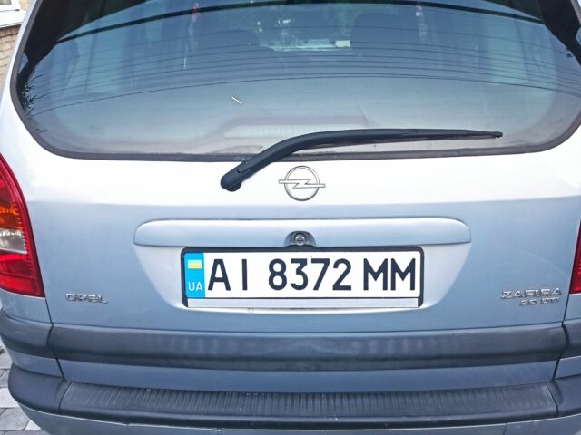 Серый Опель Зафира, объемом двигателя 2 л и пробегом 382 тыс. км за 3500 $, фото 5 на Automoto.ua