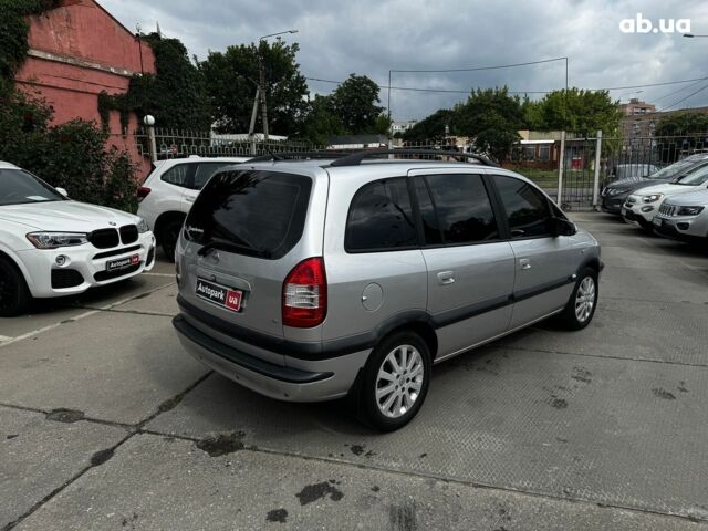 Сірий Опель Зафіра, об'ємом двигуна 1.8 л та пробігом 116 тис. км за 5790 $, фото 5 на Automoto.ua
