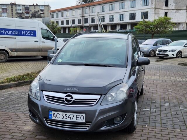 Сірий Опель Зафіра, об'ємом двигуна 1.7 л та пробігом 243 тис. км за 5400 $, фото 1 на Automoto.ua