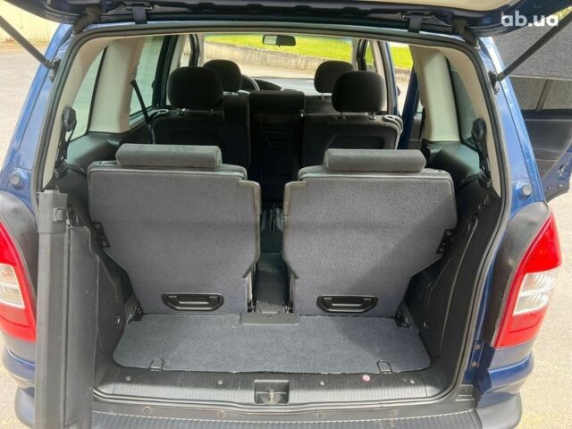 Синий Опель Зафира, объемом двигателя 0 л и пробегом 221 тыс. км за 1100 $, фото 11 на Automoto.ua