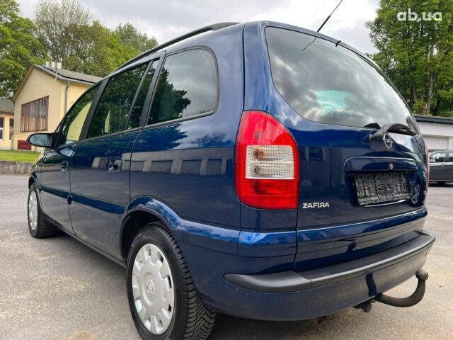 Синий Опель Зафира, объемом двигателя 0 л и пробегом 221 тыс. км за 1100 $, фото 7 на Automoto.ua