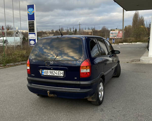 Синій Опель Зафіра, об'ємом двигуна 1.8 л та пробігом 290 тис. км за 2800 $, фото 3 на Automoto.ua
