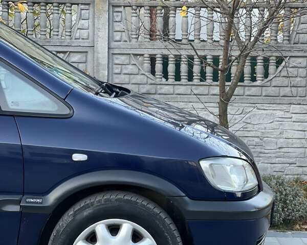 Синий Опель Зафира, объемом двигателя 1.8 л и пробегом 269 тыс. км за 2999 $, фото 8 на Automoto.ua