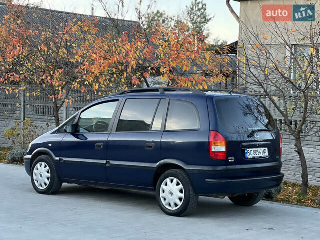 Синий Опель Зафира, объемом двигателя 1.8 л и пробегом 269 тыс. км за 2999 $, фото 4 на Automoto.ua
