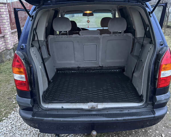 Синий Опель Зафира, объемом двигателя 1.8 л и пробегом 307 тыс. км за 2399 $, фото 17 на Automoto.ua