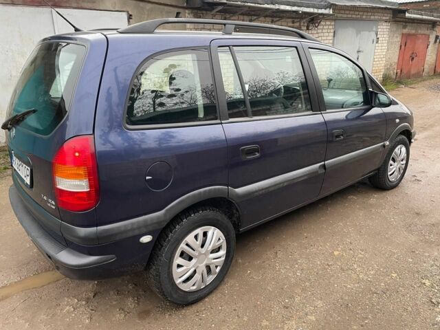 Синий Опель Зафира, объемом двигателя 1.8 л и пробегом 250 тыс. км за 3450 $, фото 7 на Automoto.ua