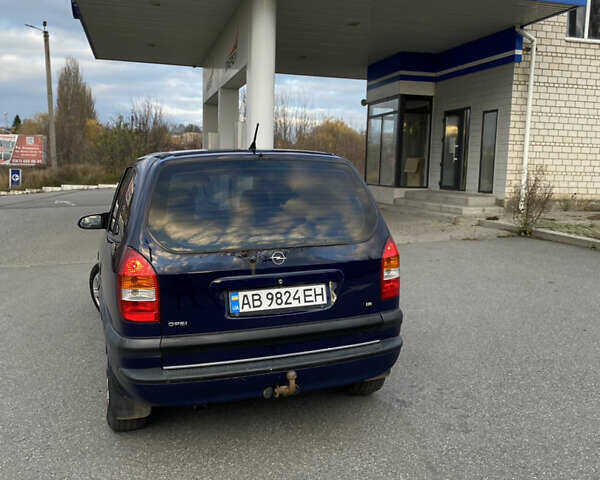 Синій Опель Зафіра, об'ємом двигуна 1.8 л та пробігом 290 тис. км за 2800 $, фото 4 на Automoto.ua