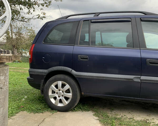 Синій Опель Зафіра, об'ємом двигуна 1.8 л та пробігом 275 тис. км за 3750 $, фото 14 на Automoto.ua