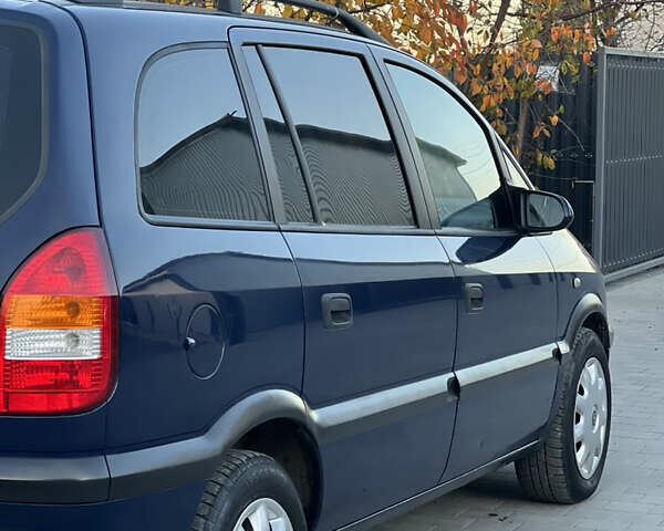 Синий Опель Зафира, объемом двигателя 1.8 л и пробегом 269 тыс. км за 2999 $, фото 14 на Automoto.ua