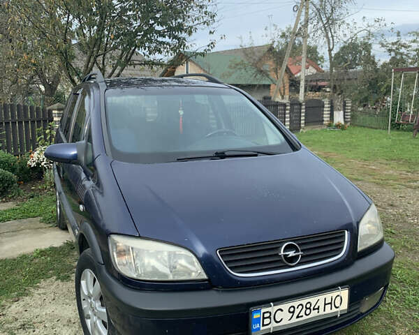 Синій Опель Зафіра, об'ємом двигуна 1.8 л та пробігом 275 тис. км за 3750 $, фото 7 на Automoto.ua