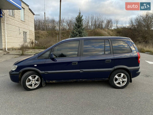 Синій Опель Зафіра, об'ємом двигуна 1.8 л та пробігом 290 тис. км за 2800 $, фото 6 на Automoto.ua