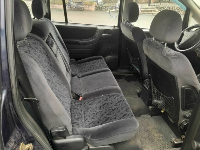 Синій Опель Зафіра, об'ємом двигуна 2 л та пробігом 320 тис. км за 3350 $, фото 16 на Automoto.ua