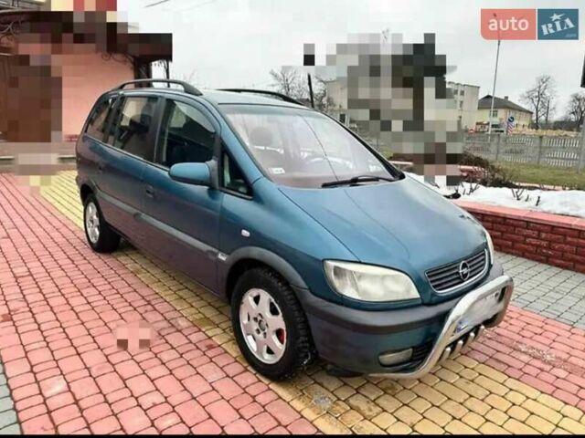 Синій Опель Зафіра, об'ємом двигуна 1.8 л та пробігом 345 тис. км за 3600 $, фото 3 на Automoto.ua
