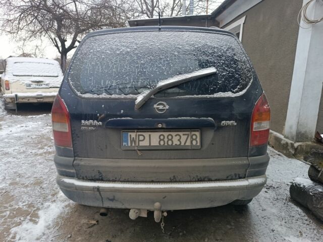 Синій Опель Зафіра, об'ємом двигуна 0 л та пробігом 200 тис. км за 1750 $, фото 5 на Automoto.ua