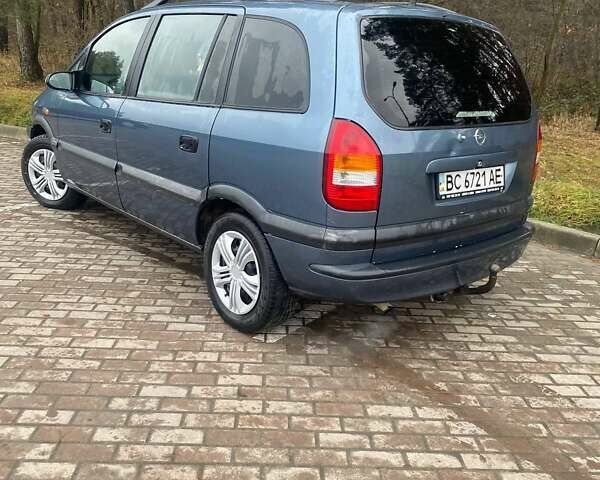 Синій Опель Зафіра, об'ємом двигуна 1.8 л та пробігом 415 тис. км за 2800 $, фото 10 на Automoto.ua
