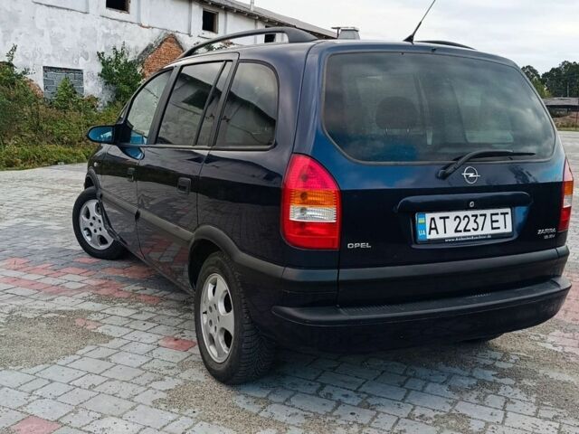 Синій Опель Зафіра, об'ємом двигуна 1.8 л та пробігом 260 тис. км за 2600 $, фото 6 на Automoto.ua