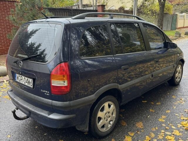 Синій Опель Зафіра, об'ємом двигуна 2 л та пробігом 300 тис. км за 1900 $, фото 7 на Automoto.ua