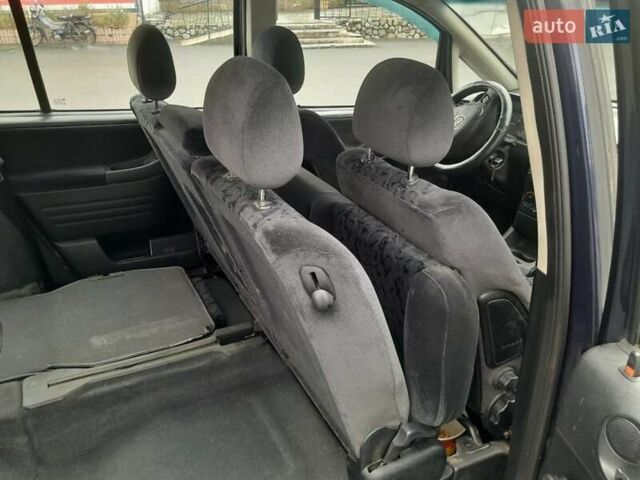 Синий Опель Зафира, объемом двигателя 1.99 л и пробегом 321 тыс. км за 3450 $, фото 8 на Automoto.ua