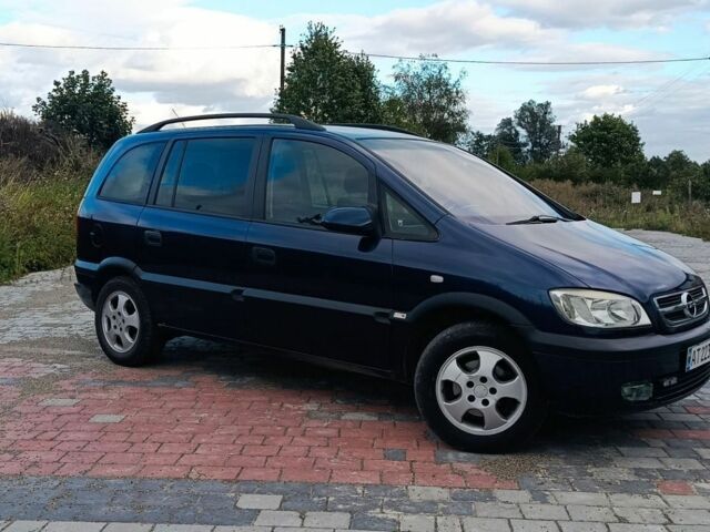 Синій Опель Зафіра, об'ємом двигуна 1.8 л та пробігом 260 тис. км за 2600 $, фото 1 на Automoto.ua