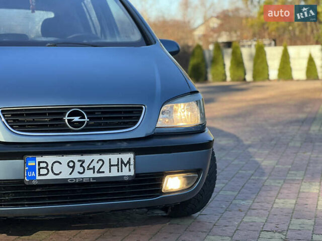 Синий Опель Зафира, объемом двигателя 2 л и пробегом 299 тыс. км за 2649 $, фото 7 на Automoto.ua