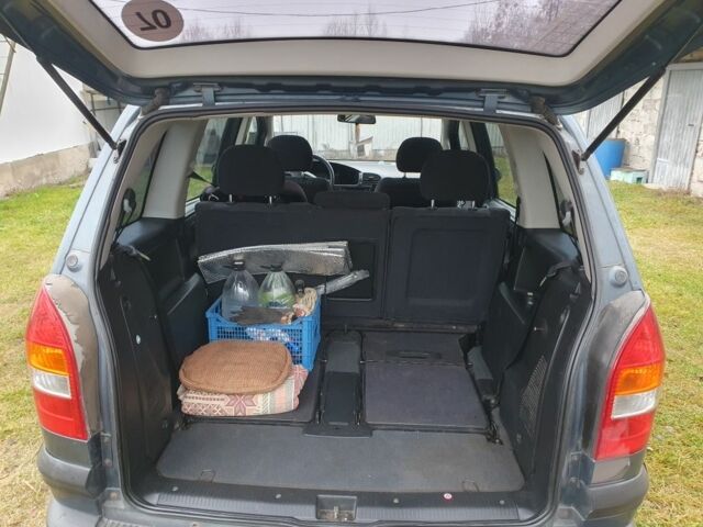 Синій Опель Зафіра, об'ємом двигуна 1.8 л та пробігом 340 тис. км за 3100 $, фото 6 на Automoto.ua