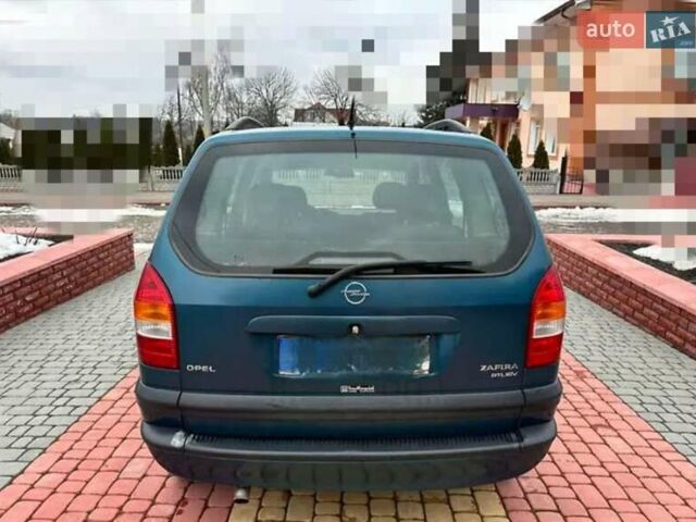 Синій Опель Зафіра, об'ємом двигуна 1.8 л та пробігом 345 тис. км за 3600 $, фото 5 на Automoto.ua