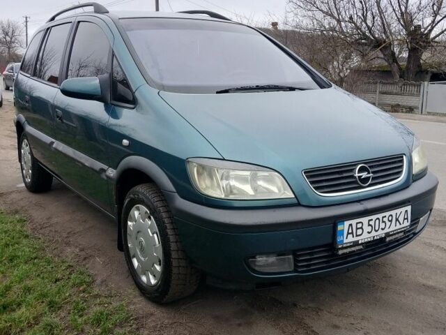 Синій Опель Зафіра, об'ємом двигуна 1.8 л та пробігом 375 тис. км за 4000 $, фото 2 на Automoto.ua