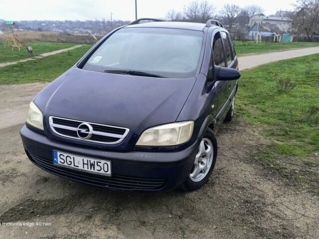 Синій Опель Зафіра, об'ємом двигуна 0 л та пробігом 333 тис. км за 1200 $, фото 1 на Automoto.ua
