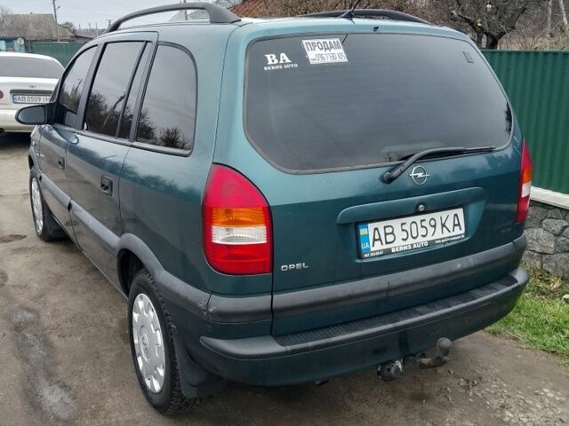 Синій Опель Зафіра, об'ємом двигуна 1.8 л та пробігом 375 тис. км за 4000 $, фото 4 на Automoto.ua