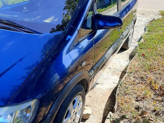 Синій Опель Зафіра, об'ємом двигуна 2 л та пробігом 330 тис. км за 4100 $, фото 1 на Automoto.ua