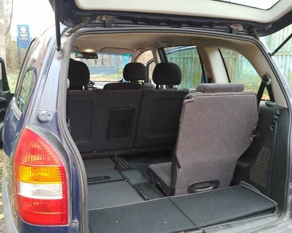 Синий Опель Зафира, объемом двигателя 1.6 л и пробегом 283 тыс. км за 3700 $, фото 7 на Automoto.ua