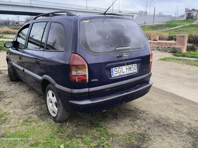 Синій Опель Зафіра, об'ємом двигуна 0 л та пробігом 333 тис. км за 1200 $, фото 5 на Automoto.ua