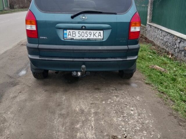 Синій Опель Зафіра, об'ємом двигуна 1.8 л та пробігом 375 тис. км за 4000 $, фото 5 на Automoto.ua