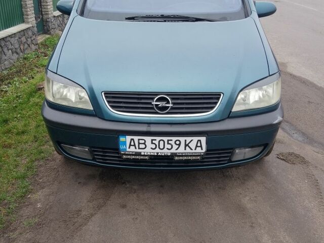 Синій Опель Зафіра, об'ємом двигуна 1.8 л та пробігом 375 тис. км за 4000 $, фото 1 на Automoto.ua