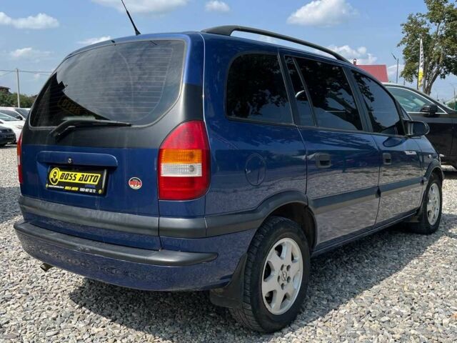 Синий Опель Зафира, объемом двигателя 1.8 л и пробегом 357 тыс. км за 4000 $, фото 5 на Automoto.ua