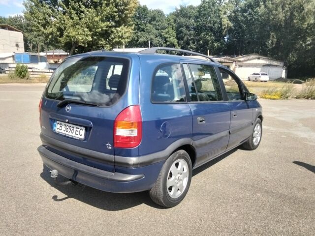 Синій Опель Зафіра, об'ємом двигуна 1.8 л та пробігом 280 тис. км за 3900 $, фото 3 на Automoto.ua