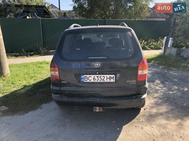 Опель Зафіра 2002 у Старокостянтинів на Automoto.ua Синій Опель Зафіра, об'ємом двигуна 2.17 л та пробігом 300 тис. км за 2700 $, фото 3 на Automoto.ua