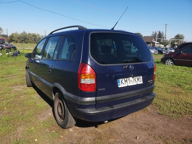 Синій Опель Зафіра, об'ємом двигуна 0 л та пробігом 340 тис. км за 1100 $, фото 4 на Automoto.ua