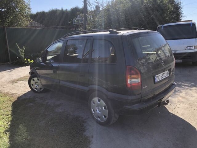 Синий Опель Зафира, объемом двигателя 2.2 л и пробегом 300 тыс. км за 2700 $, фото 4 на Automoto.ua