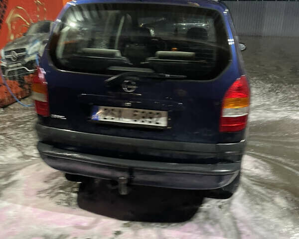 Синій Опель Зафіра, об'ємом двигуна 2 л та пробігом 312 тис. км за 1900 $, фото 4 на Automoto.ua