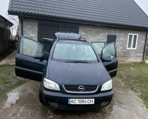 Синій Опель Зафіра, об'ємом двигуна 1.8 л та пробігом 350 тис. км за 3450 $, фото 11 на Automoto.ua