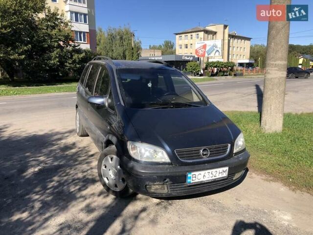 Опель Зафіра 2002 у Старокостянтинів на Automoto.ua Синій Опель Зафіра, об'ємом двигуна 2.17 л та пробігом 300 тис. км за 2700 $, фото 2 на Automoto.ua