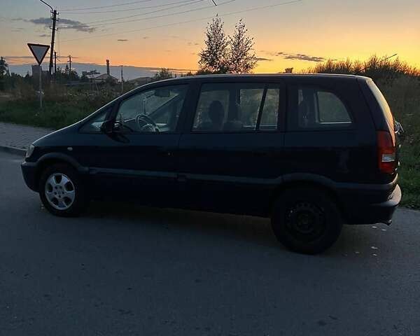Синий Опель Зафира, объемом двигателя 2 л и пробегом 274 тыс. км за 3600 $, фото 20 на Automoto.ua