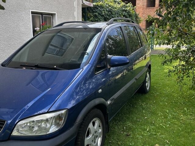 Синій Опель Зафіра, об'ємом двигуна 1.8 л та пробігом 350 тис. км за 3850 $, фото 1 на Automoto.ua