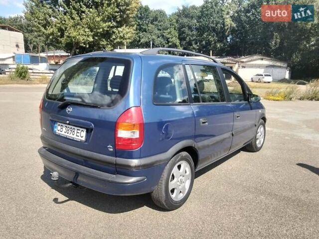 Синій Опель Зафіра, об'ємом двигуна 1.8 л та пробігом 280 тис. км за 3900 $, фото 10 на Automoto.ua