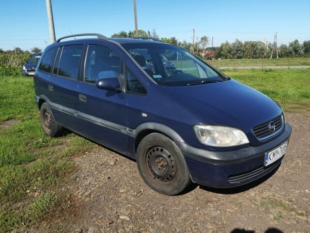 Синій Опель Зафіра, об'ємом двигуна 0 л та пробігом 340 тис. км за 1100 $, фото 1 на Automoto.ua