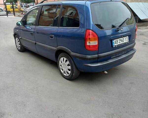 Синий Опель Зафира, объемом двигателя 2.2 л и пробегом 312 тыс. км за 4000 $, фото 10 на Automoto.ua